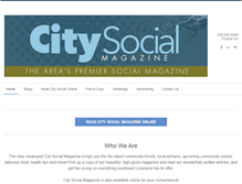 Tablet Screenshot of citysocial.com